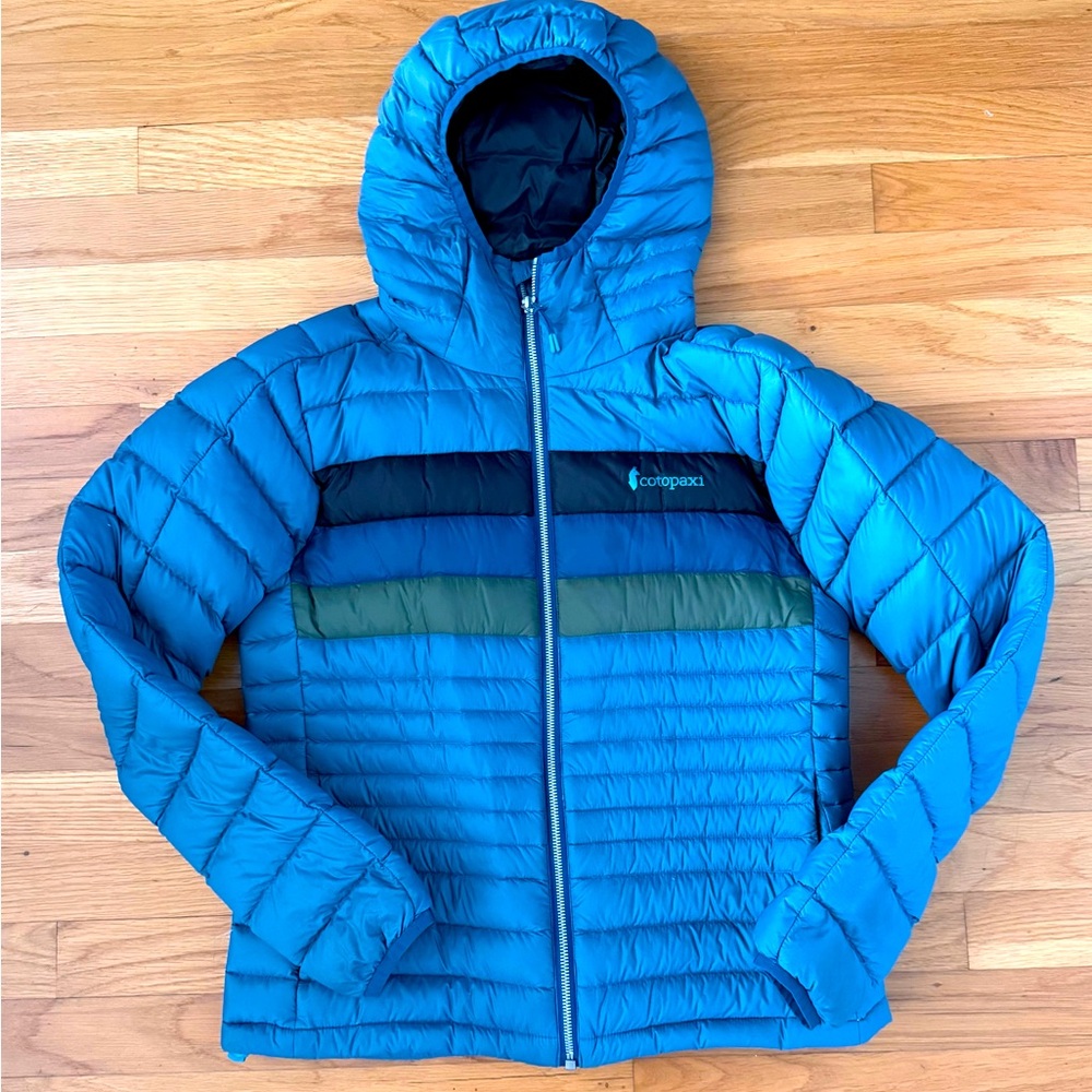 Cotopaxi Kids Blue Puffer Jacket